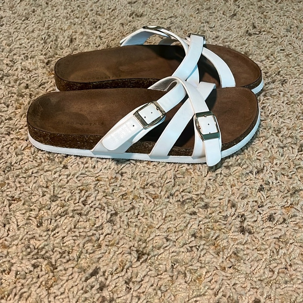 Aeropostale White Sandals